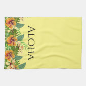 Linge De Cuisine Fleurs tropicales d'Aloha (Horizontal)