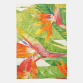 Linge De Cuisine Fleurs tropicales | Oiseau du paradis (Vertical)
