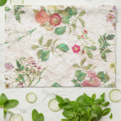 Linge De Cuisine Fleurs vintages (Plié)