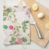 Linge De Cuisine Fleurs vintages (Quart Plié)