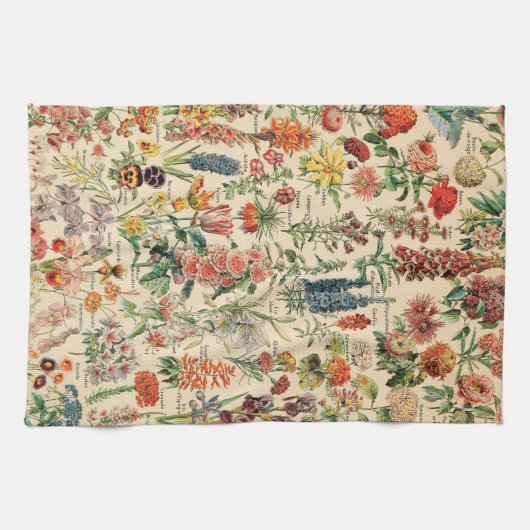 Linge De Cuisine Fleurs vintages (Horizontal)