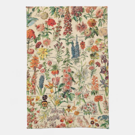 Linge De Cuisine Fleurs vintages (Vertical)