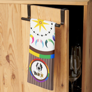 Linge De Cuisine Flex. Hex. Vex. Tissu de prière rituel d'autel LGB