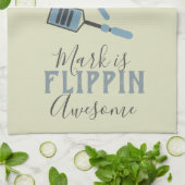 Linge De Cuisine Flippin Awesome Chef Nom (Plié)