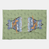 Linge De Cuisine Floatplane Aviation Adventure (Horizontal)