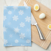 Linge De Cuisine Flocon de neige (Quart Plié)