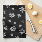 Linge De Cuisine Flocon de neige (Quart Plié)