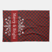 Linge De Cuisine flocon de neige Plaid Merry & Bright (Horizontal)