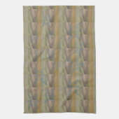 Linge De Cuisine Flocons bleus sur le rivage (Vertical)