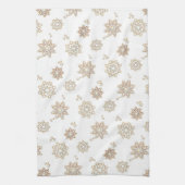 Linge De Cuisine Flocons de neige (Vertical)