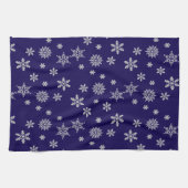 Linge De Cuisine Flocons de neige (Horizontal)