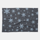 Linge De Cuisine Flocons de neige (Horizontal)
