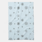 Linge De Cuisine Flocons de neige hivernaux modernes (Vertical)