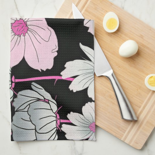 Linge De Cuisine Floral (Quart Plié)