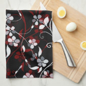 Linge De Cuisine Floral (Quart Plié)