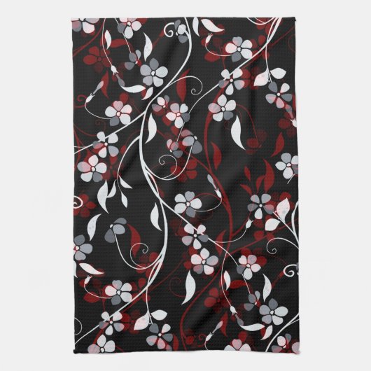 Linge De Cuisine Floral (Vertical)