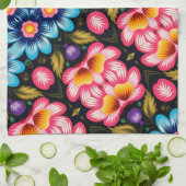 Linge De Cuisine floral (Plié)