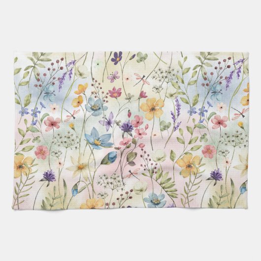 Linge De Cuisine Floral (Horizontal)