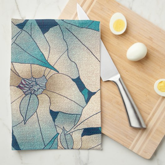 Linge De Cuisine Floral (Quart Plié)