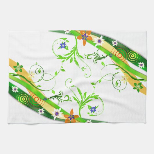Linge De Cuisine Floral (Horizontal)