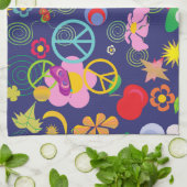 Linge De Cuisine Floral boho (Plié)