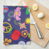 Linge De Cuisine Floral boho (Quart Plié)