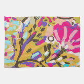 Linge De Cuisine Floral Boho rose I (Horizontal)