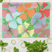 Linge De Cuisine Floral de fantaisie (Plié)