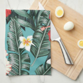 Linge De Cuisine Floral esthétique (Quart Plié)