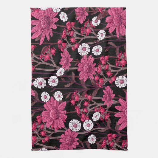 Linge De Cuisine Floral esthétique (Vertical)