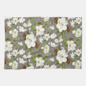 Linge De Cuisine Floral Magnolia (Horizontal)