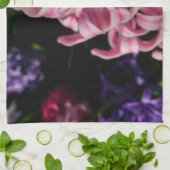 Linge De Cuisine Floral Pink Hyacinth (Plié)