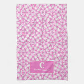 Linge De Cuisine Floral rose (Vertical)