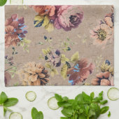 Linge De Cuisine Floral rustique vintage (Plié)