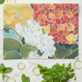 Linge De Cuisine Florals II de minuit (Plié)