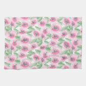 Linge De Cuisine Flore aquarelle (Horizontal)