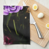 Linge De Cuisine Flore de printemps Blue Hyacinth II (Quart Plié)