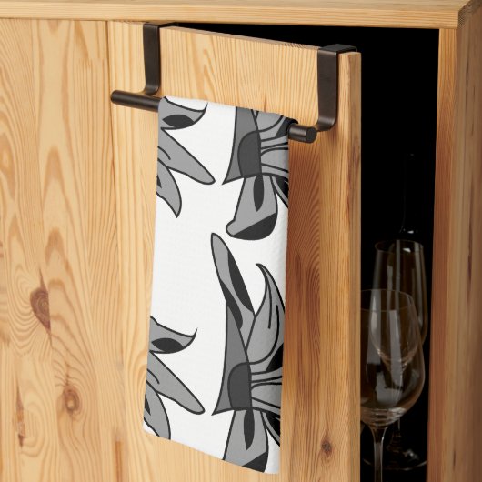 Linge De Cuisine Flore fleur sauvage (Pliage en tiers)