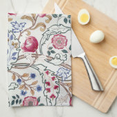 Linge De Cuisine Flore, motifs floraux, William Morris (Quart Plié)