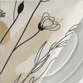 Linge De Cuisine Flore neutre