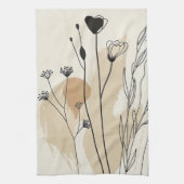 Linge De Cuisine Flore neutre (Vertical)