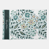 Linge De Cuisine Flore personnalisée (Horizontal)