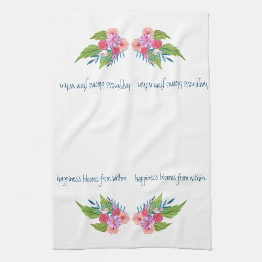 Linge De Cuisine Flore printanière (Vertical)