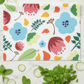 Linge De Cuisine Flore printanière (Plié)