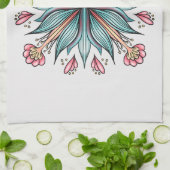 Linge De Cuisine Flore printanière : géométrique (Plié)