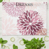 Linge De Cuisine Flore rose Chic élégant (Plié)