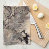 Linge De Cuisine Flore tatouée I (Quart Plié)