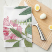 Linge De Cuisine Flore tropicale (Quart Plié)