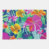 Linge De Cuisine Flore Tropicale Exotique Et Téméraire (Horizontal)