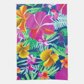 Linge De Cuisine Flore Tropicale Exotique Et Téméraire (Vertical)